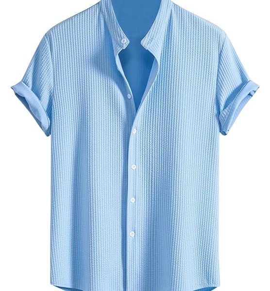 GRECIILOOKS Shirt for Men | Mens Casual Shirt | Men's Regular Fit | Men Stylish | Printed | Men's Solid Slim Fit | Short Sleeve | Trendy
