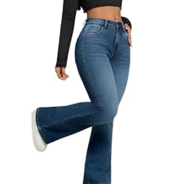 Ben Martin Women's Wide Leg Fit High Rise Jeans || High Waist Jeans || Bootcut Jeans || Flared Jeans High Waist || Wide Leg Jeans || Bell Bottom Jeans