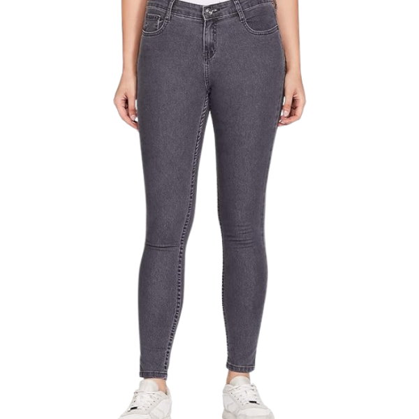Max Women's Skinny Fit High Rise Jeans