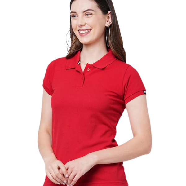 Wear Your Opinion Womens Polo Collar Neck T-Shirt Top
