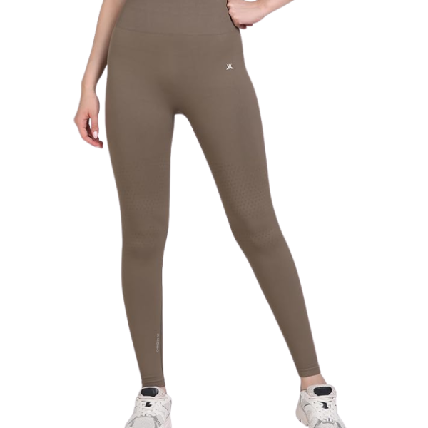 Kobo Active Wear for Women Gym | High Waist | Ankle Length | Squat-Proof | Workout Tights for Women | 4-Way Stretch