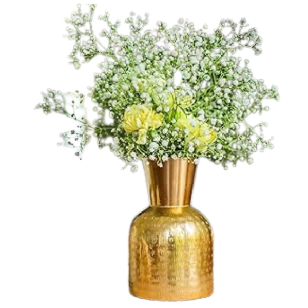 Polished Flower Vase for Living Room Decor