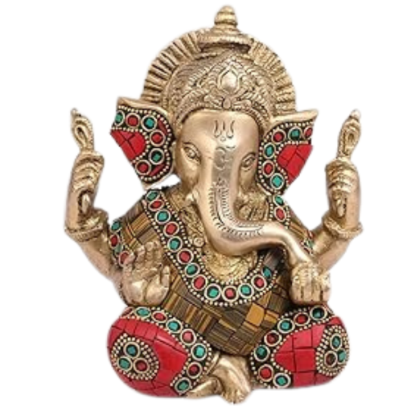 Lord Ganesha Brass Statue