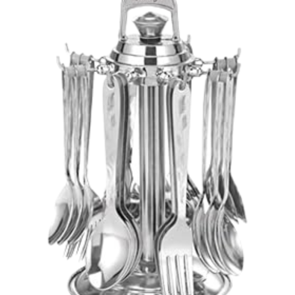 Cutlery Set Stainless Steel with Stand